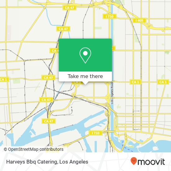 Harveys Bbq Catering map