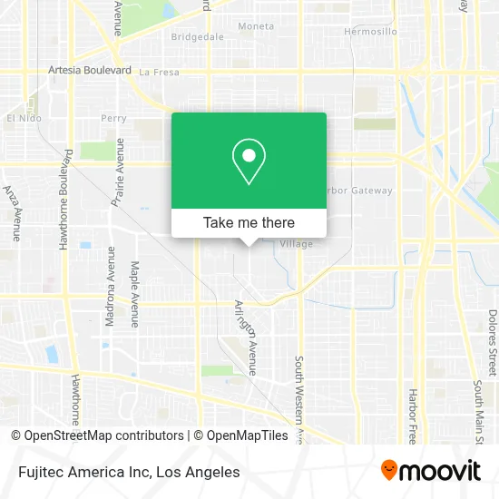 Fujitec America Inc map
