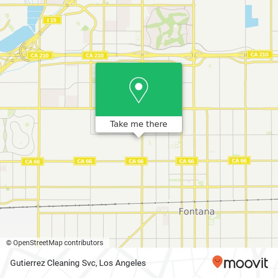 Gutierrez Cleaning Svc map