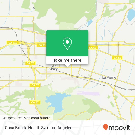 Mapa de Casa Bonita Health Svc