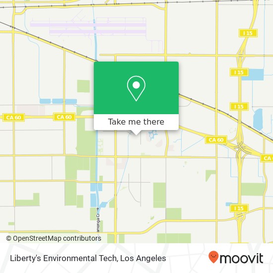 Liberty's Environmental Tech map