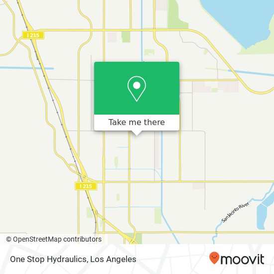 One Stop Hydraulics map