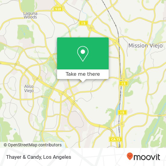Thayer & Candy map