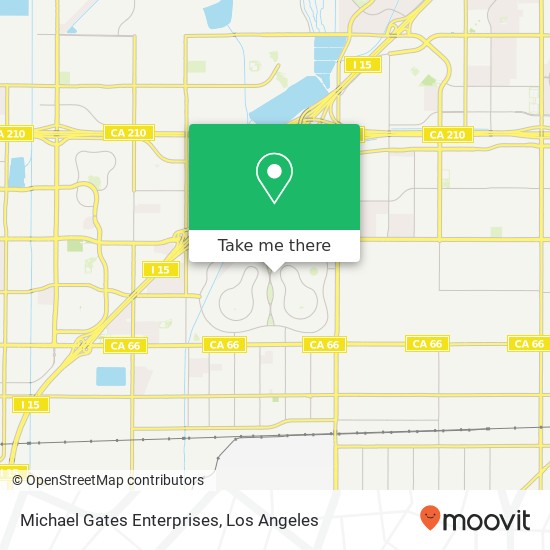 Michael Gates Enterprises map