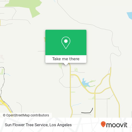 Sun Flower Tree Service map