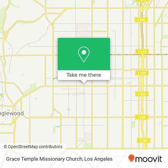 Mapa de Grace Temple Missionary Church