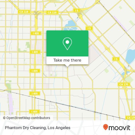 Mapa de Phantom Dry Cleaning