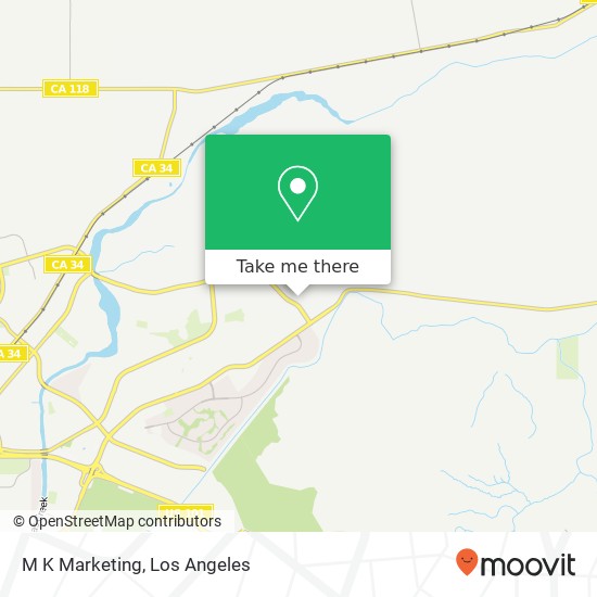 M K Marketing map