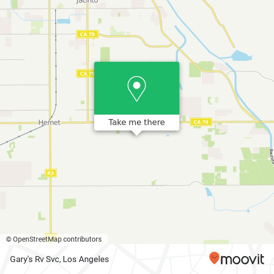 Mapa de Gary's Rv Svc