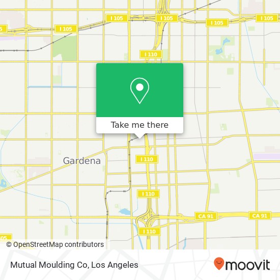 Mutual Moulding Co map