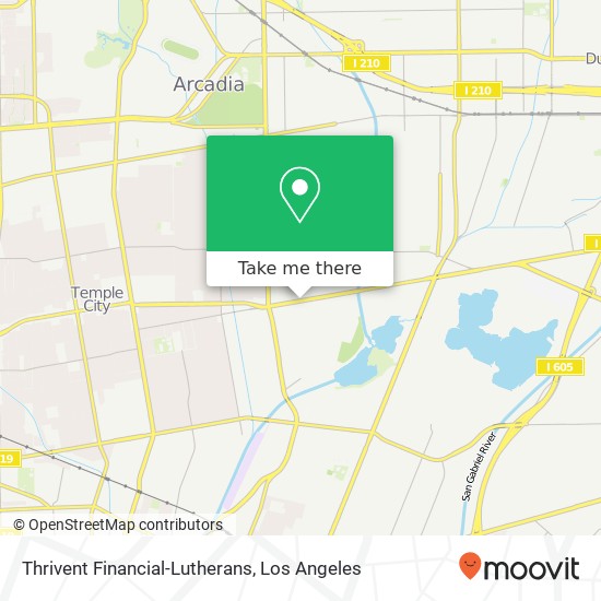 Thrivent Financial-Lutherans map