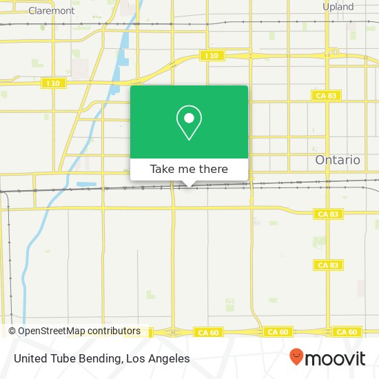 Mapa de United Tube Bending