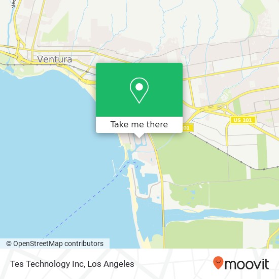 Tes Technology Inc map