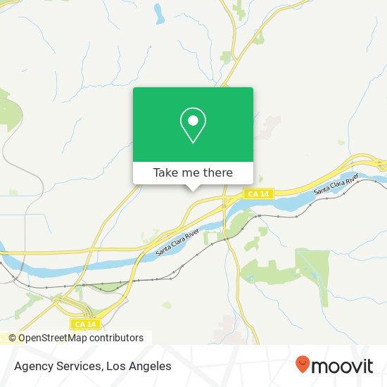 Agency Services map