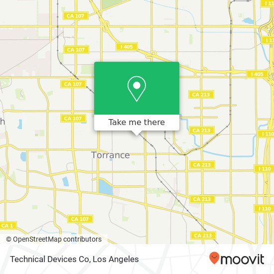 Mapa de Technical Devices Co