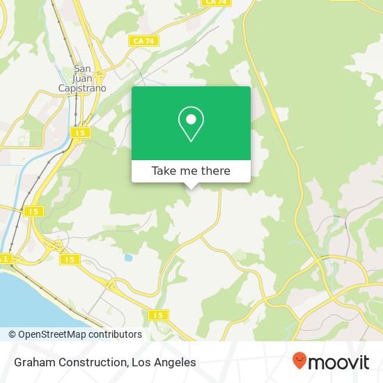 Mapa de Graham Construction