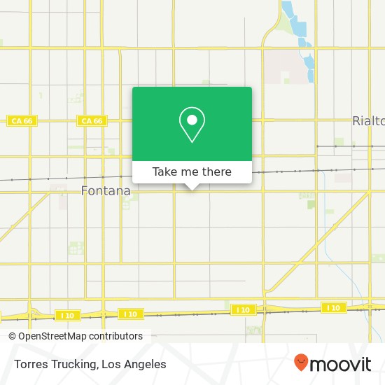 Torres Trucking map