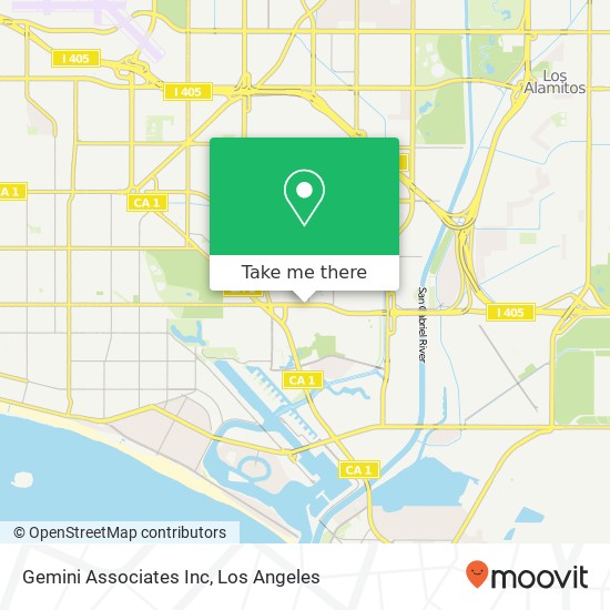 Mapa de Gemini Associates Inc