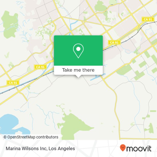 Marina Wilsons Inc map