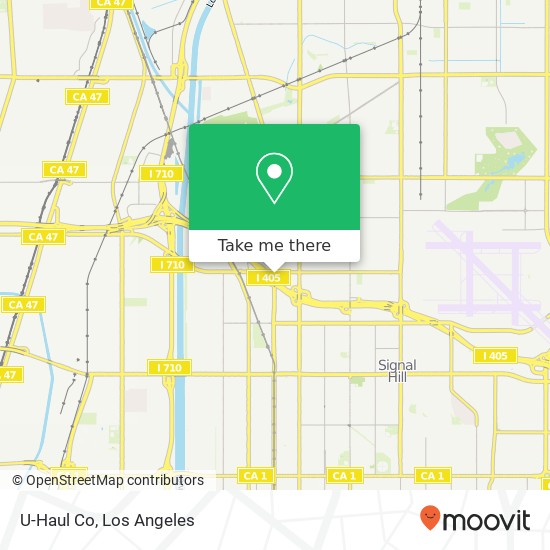 U-Haul Co map