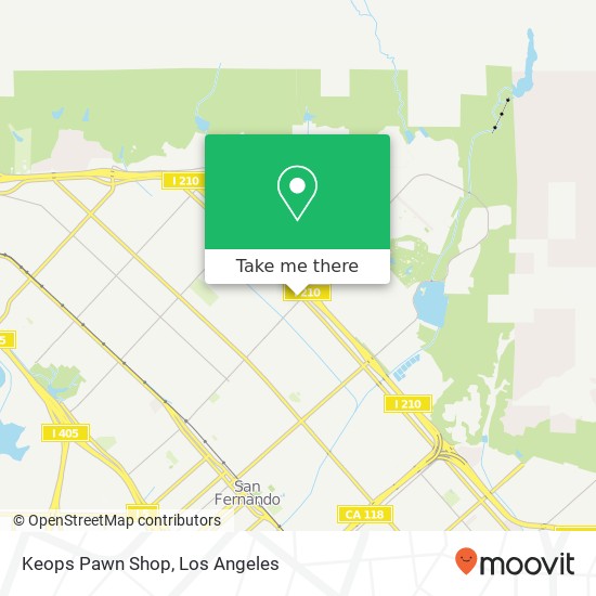 Keops Pawn Shop map