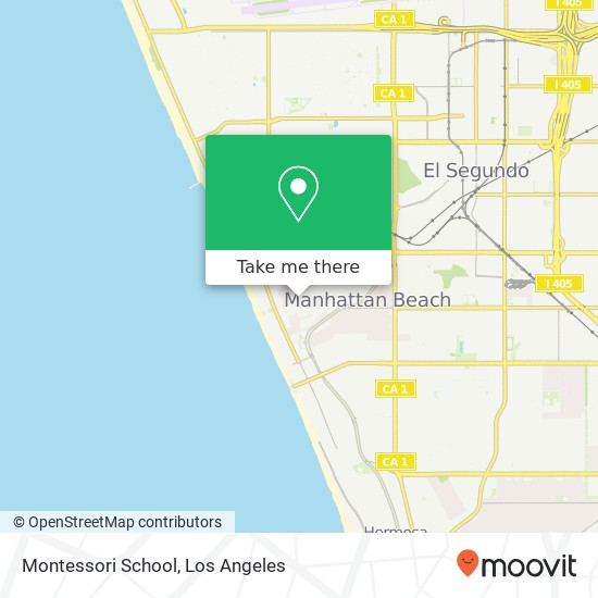 Montessori School map