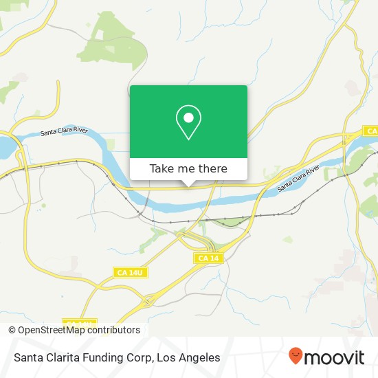 Mapa de Santa Clarita Funding Corp