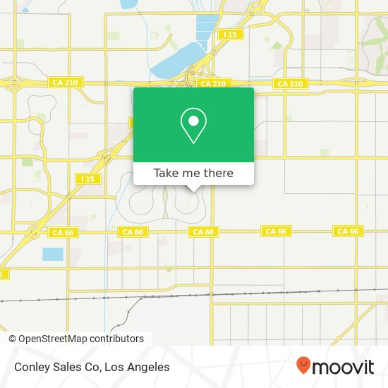 Mapa de Conley Sales Co