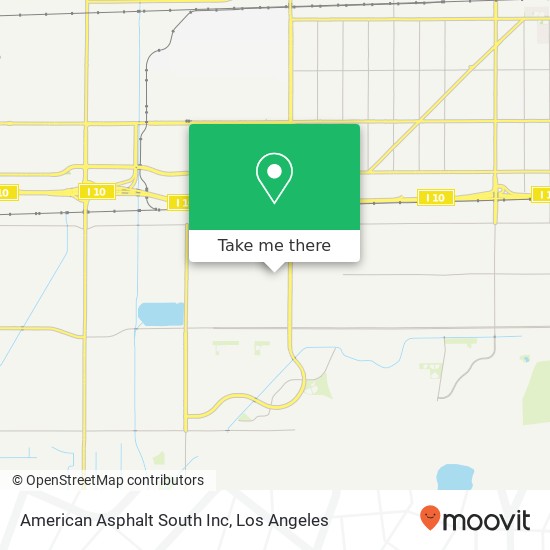 American Asphalt South Inc map