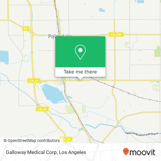 Galloway Medical Corp map
