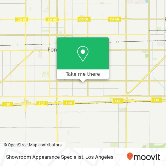 Showroom Appearance Specialist map