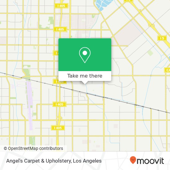 Angel's Carpet & Upholstery map