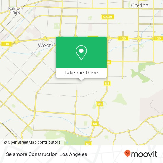 Seismore Construction map