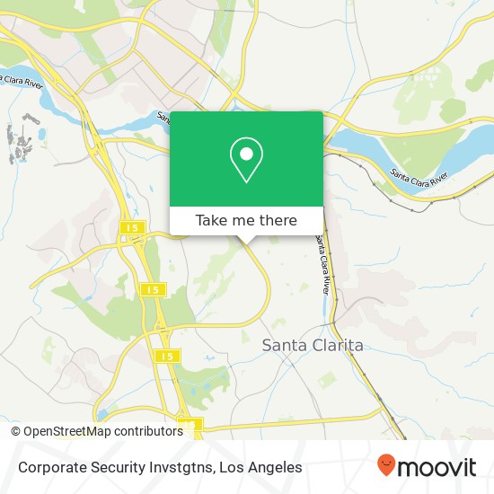 Corporate Security Invstgtns map