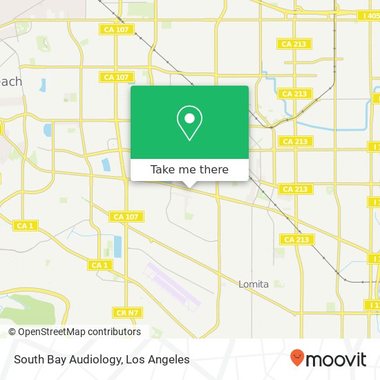 South Bay Audiology map
