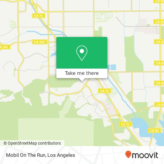 Mobil On The Run map