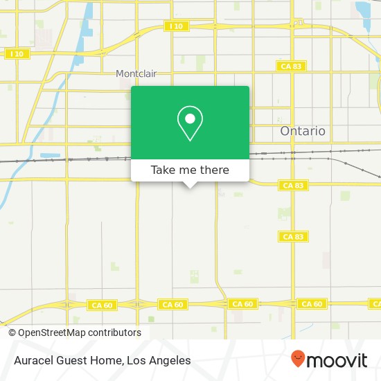 Auracel Guest Home map