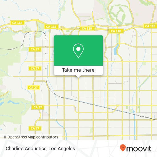 Charlie's Acoustics map