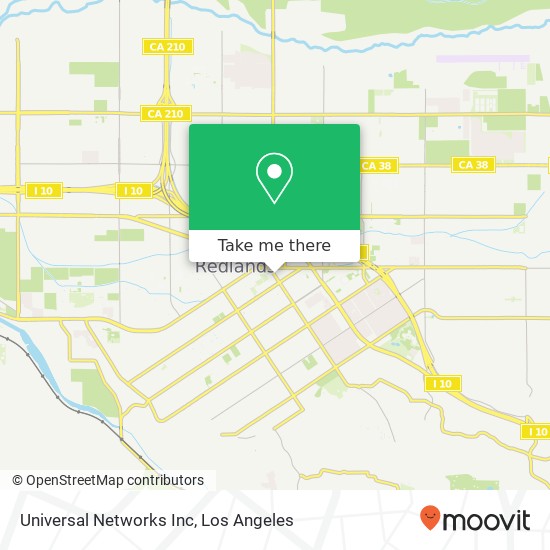 Universal Networks Inc map