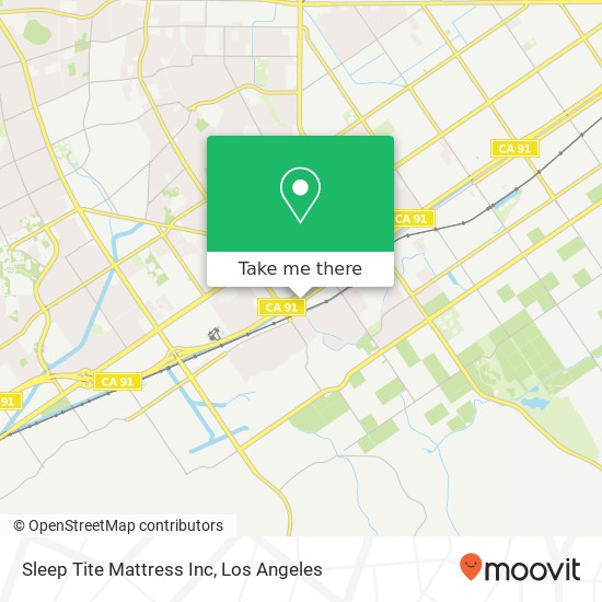 Mapa de Sleep Tite Mattress Inc