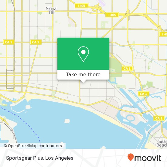 Sportsgear Plus map