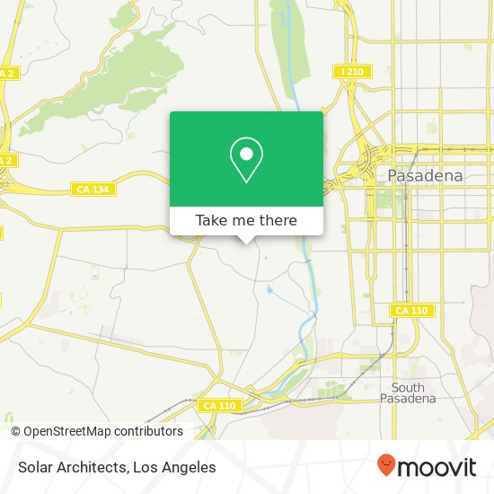 Solar Architects map
