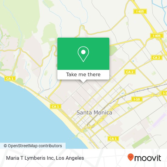 Maria T Lymberis Inc map