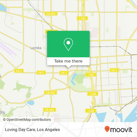 Loving Day Care map