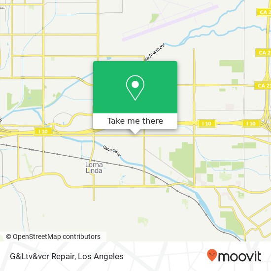 G&Ltv&vcr Repair map