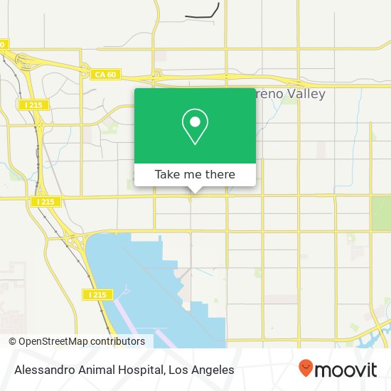 Alessandro Animal Hospital map