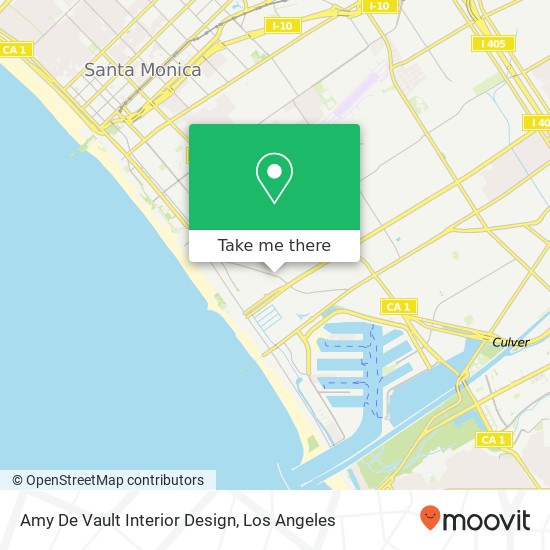 Amy De Vault Interior Design map