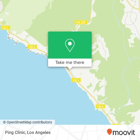 Ping Clinic map