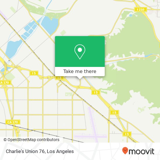 Mapa de Charlie's Union 76