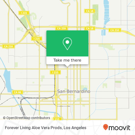 Forever Living Aloe Vera Prods map